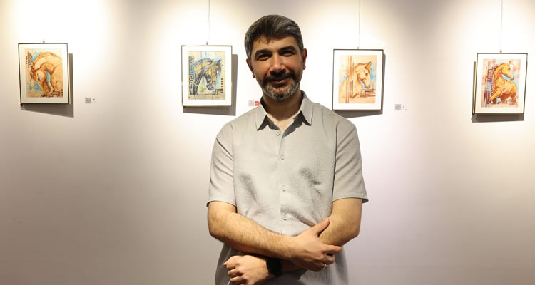 Dr. Öğr. Üyesi Uğur Karabulut’un kişisel sergisi 