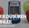 Şeker Düşüren Besinler
