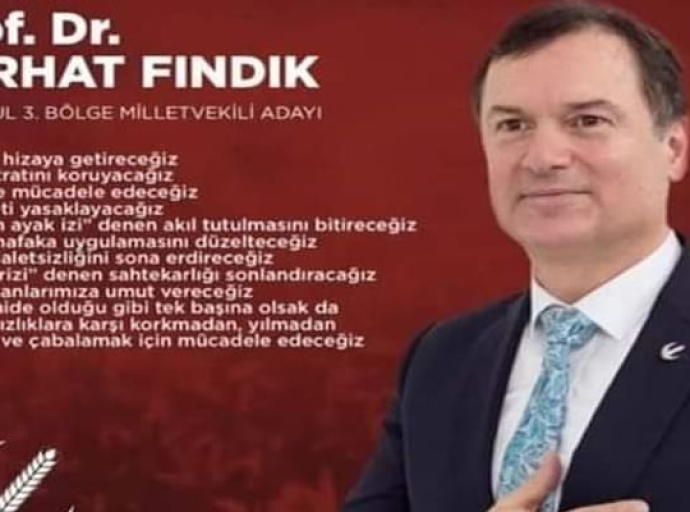 MRNA Aşı Mücadelesiyle Tanınan Prof. Dr. Serhat Fındık, İstanbul 'dan aday oldu. 