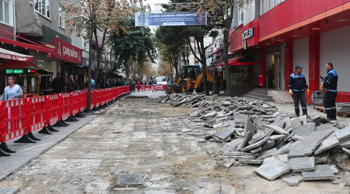 Bağcılar  Çarşı Caddesi Yenileniyor