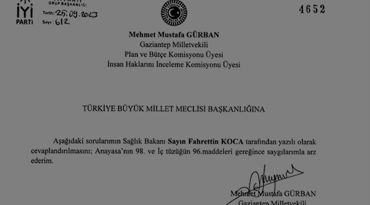 TBMM 'de Covid Aşılarına İlk Sorgu Gaziantep Milletvekilinden