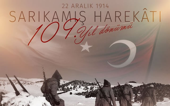 Sarıkamış Harekatı 109. Yıldönümü