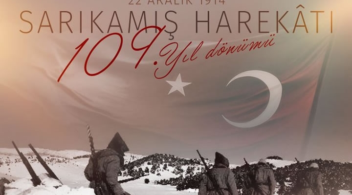 Sarıkamış Harekatı 109. Yıldönümü