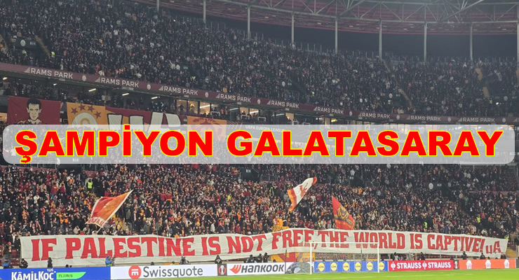 2024-2025 sezonu şampiyonu Galatasaray